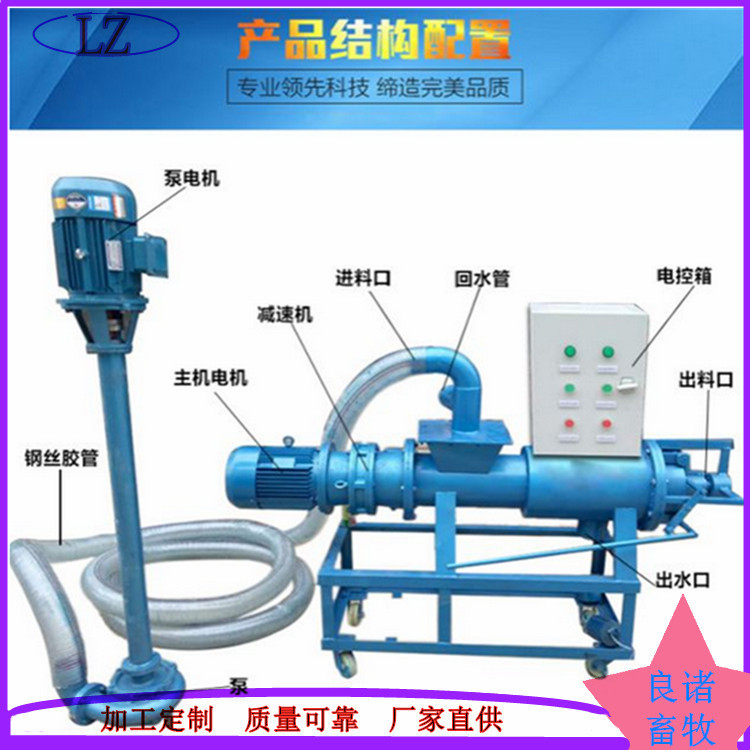 養(yǎng)殖場糞便處理設(shè)備固液分離機干濕分離機